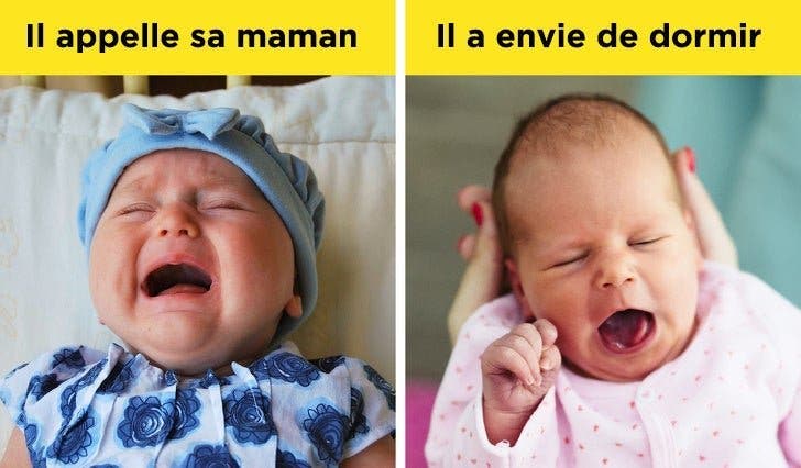 signes pour décrypter ce que veut dire un bébé