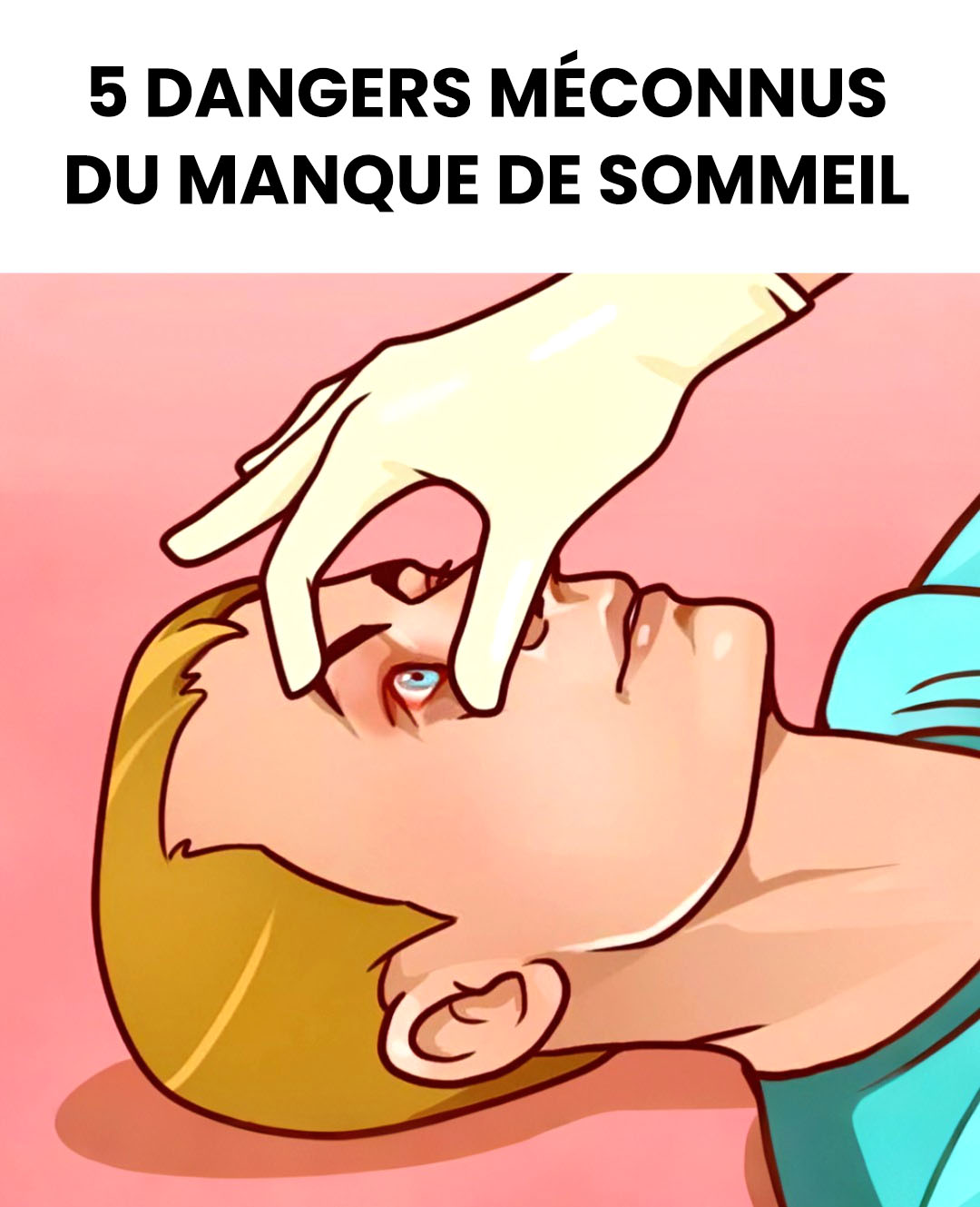 5 effets du manque de sommeil