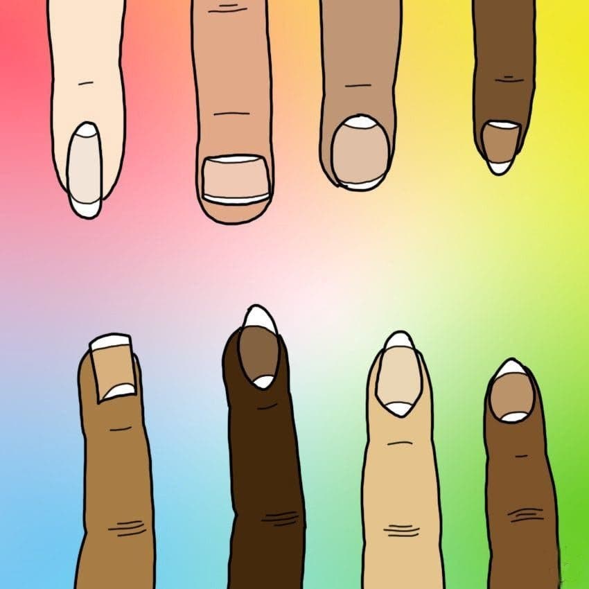 7 types de personnalités secrètes que révèle la forme de vos ongles