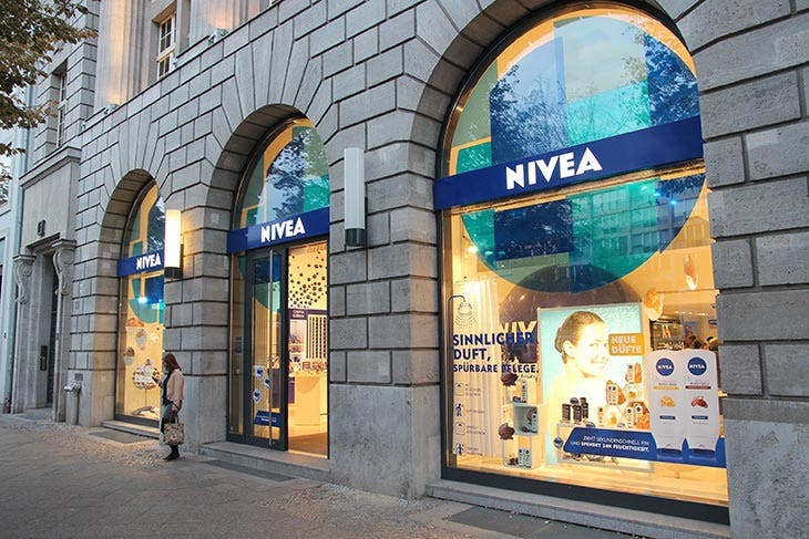 Nivea-Geschäft. Quelle: spm