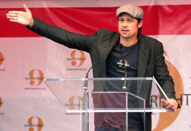 Brad Pitt a construit plus de 100 maisons pour des personnes dans le besoin