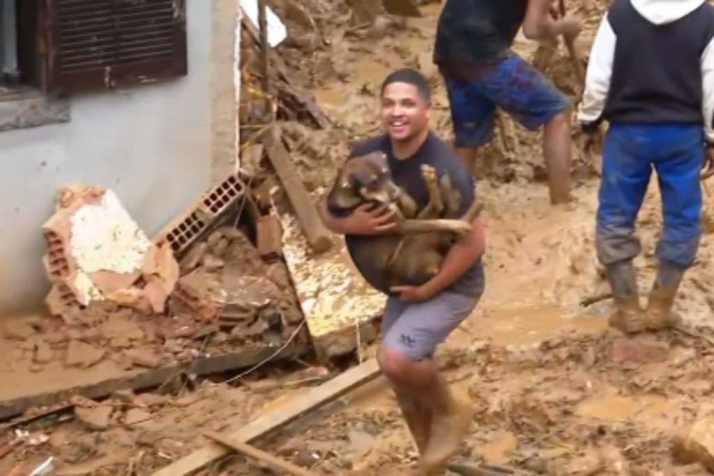 Carlos Menezes et son chien