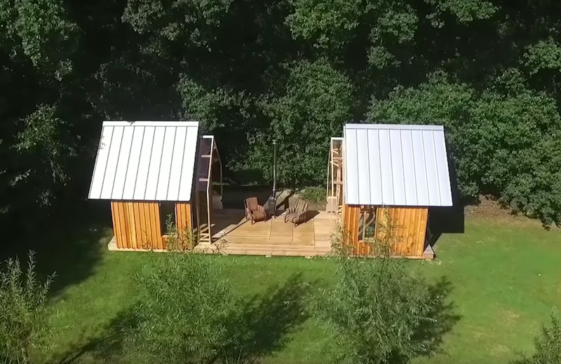 Ce fils construit pour sa mère une maison qui a secret très spécial