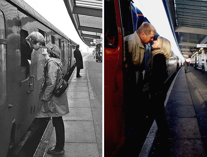 Ces personnes sont prises en photo à 30 ans d’intervalle