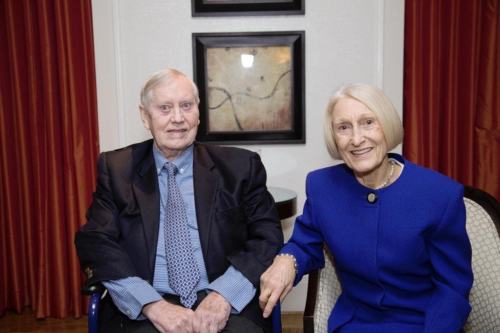 Chuck Feeney et sa femme Helga