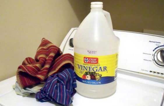 vinaigre dans votre lave linge