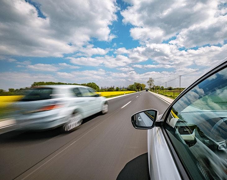 Conduite sur la route