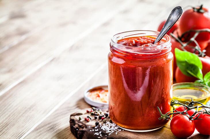 Conserver de la sauce tomate dans un bocal 