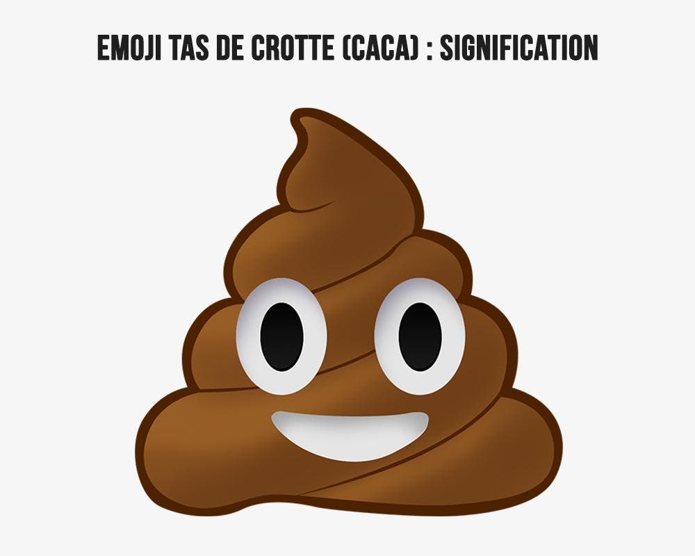 Signification de l’émoji caca