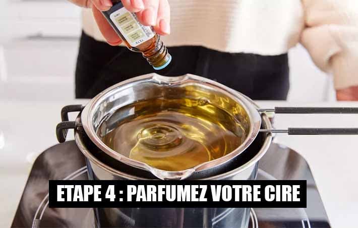 Etape 4 Parfumez votre cire