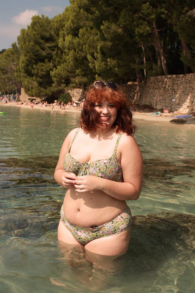 Je suis une femme ronde qui a osé porter un bikini à la plage