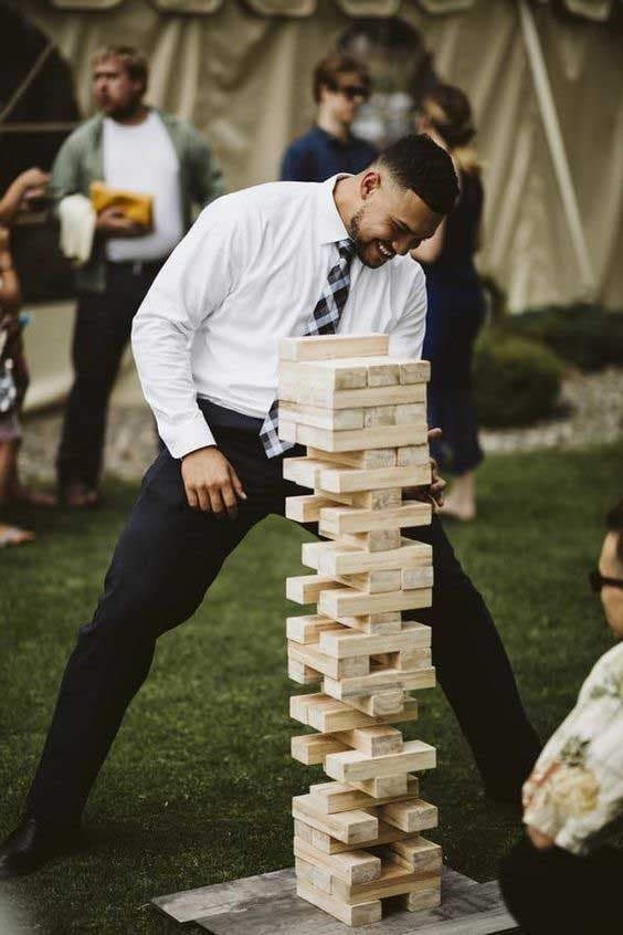 Jeux pour les réceptions de mariage