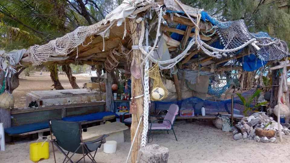 La cabane de David Glasheen