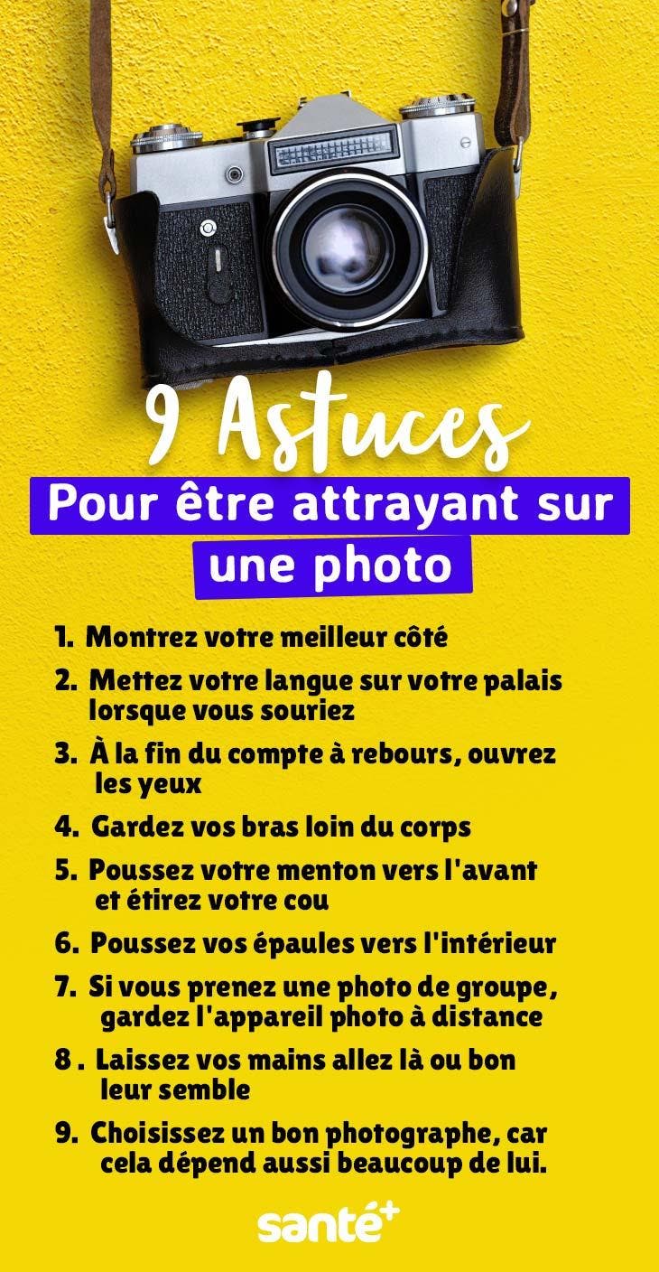 9 astuces pour être attrayant sur une photo 