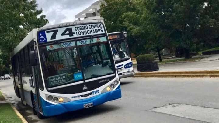 Le bus de la ligne 74