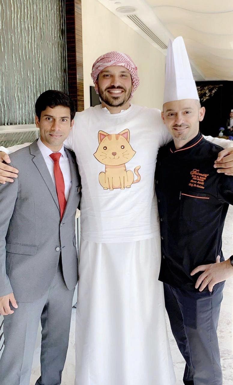 Le chef Jamal Al Breiki