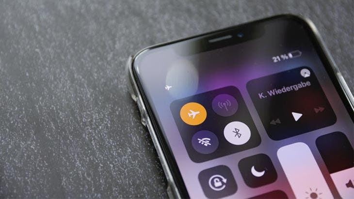 Mettre le téléphone en mode avion