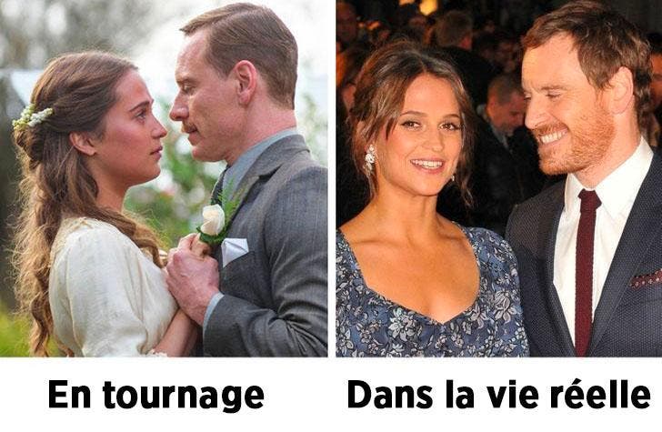 Michael Fassbender et Alicia Vikander