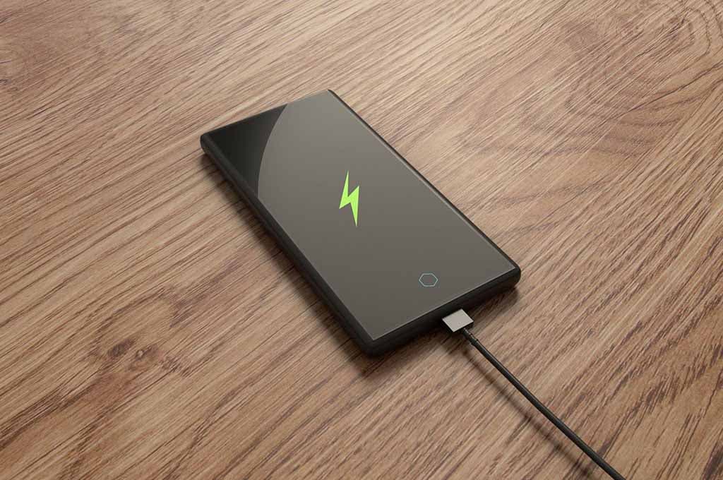 Smartphone à la charge