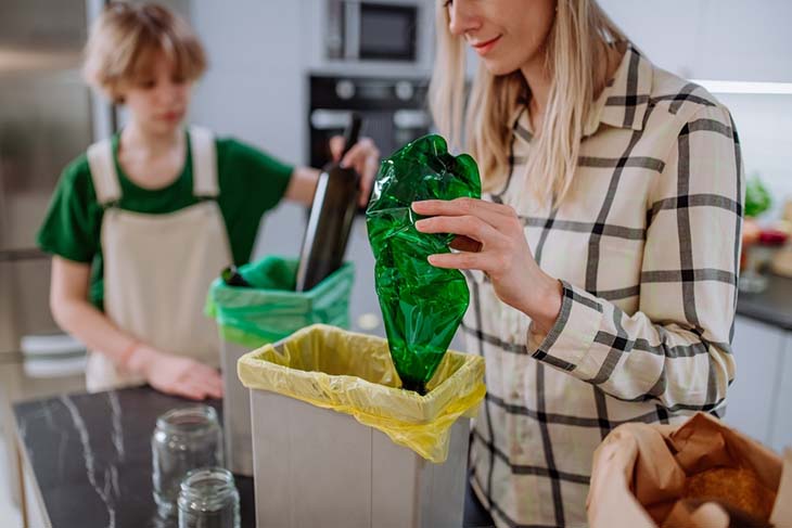 Vous devez choisir la bonne taille de sac-poubelle