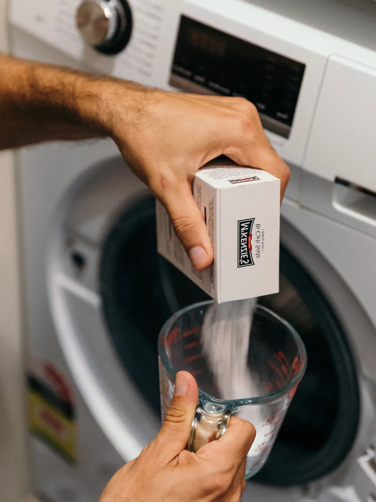 Bicarbonate de soude pour nettoyer la machine à laver - source : spm