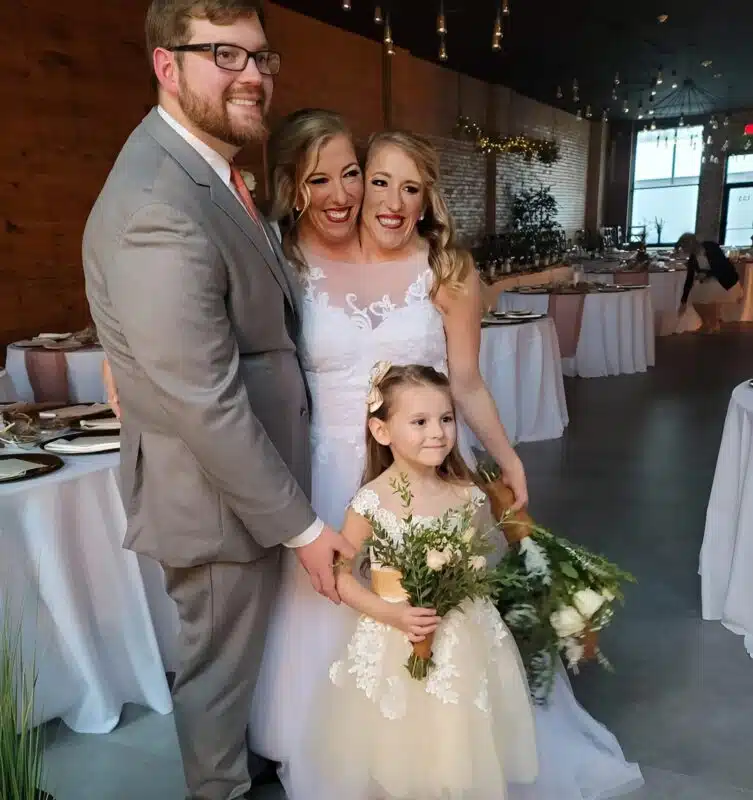 Abby, Josh et leur fille Isabella