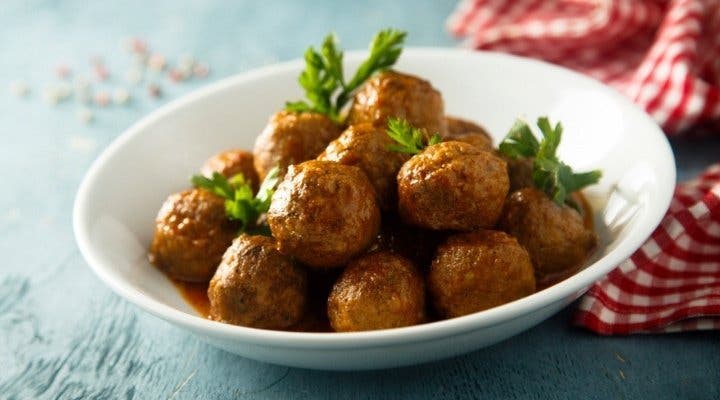 boulettes de viande au four