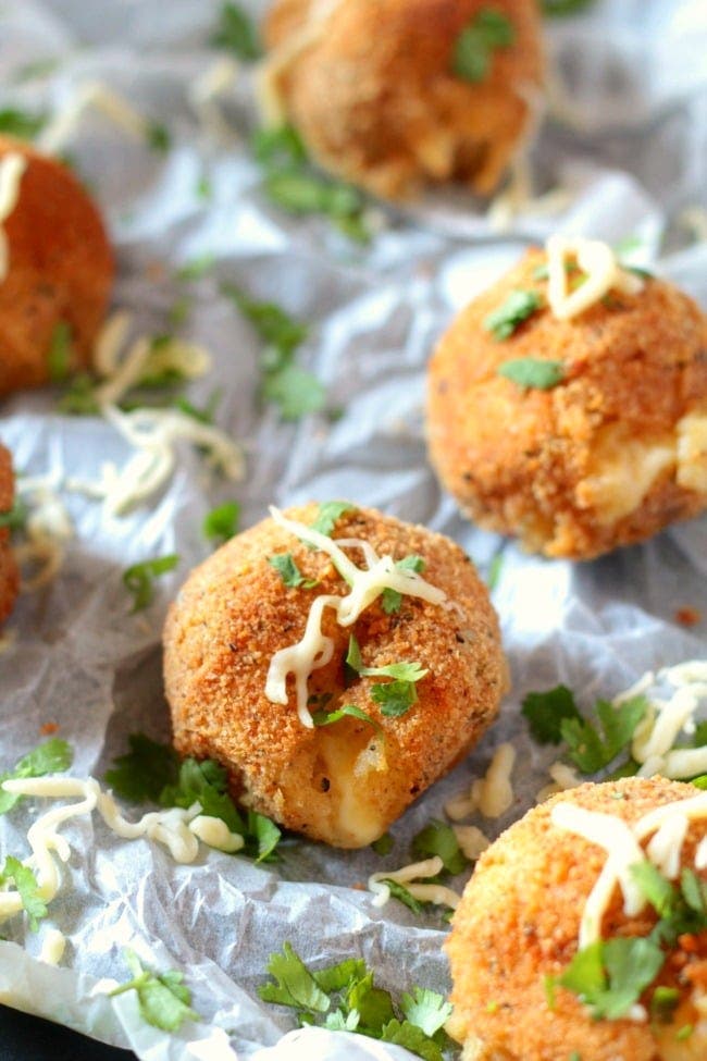 boulettes pomme de terre au fromage