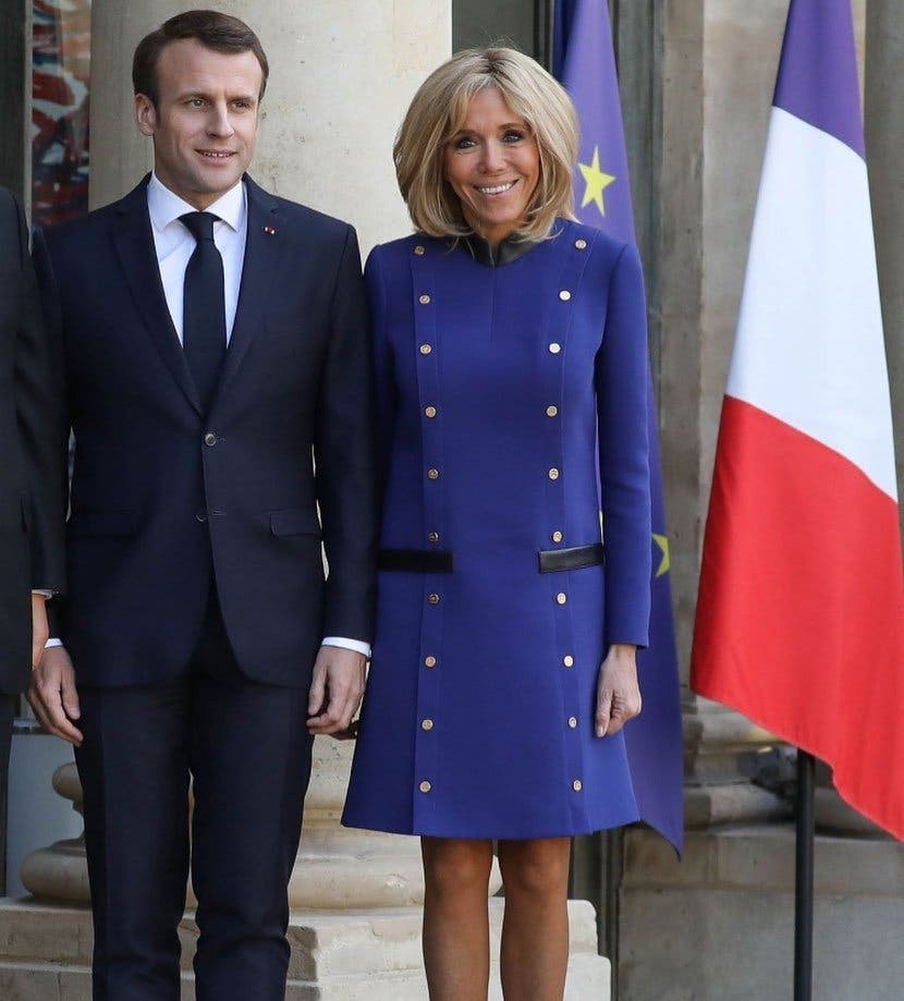 brigitte et emmanuel macron