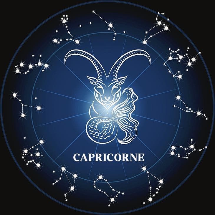 Signe astrologique du capricorne. source : spm