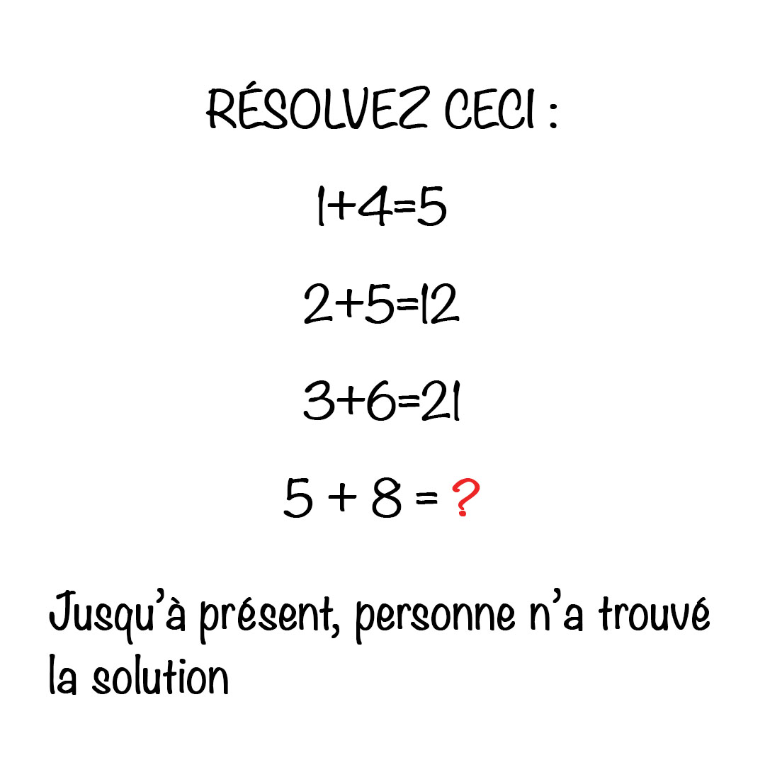 Ce problème mathématique laisse les internautes perplexes