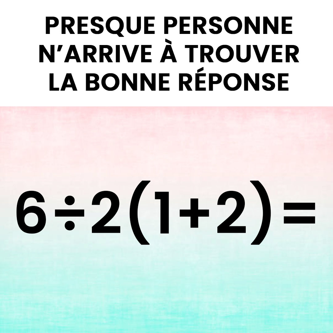 Cette équation mathématique fait sensation sur Internet. Serez-vous capable de trouver la solution correcte ?