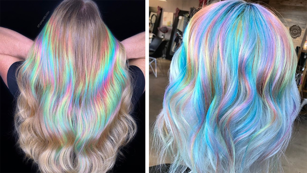 cheveux holographiques