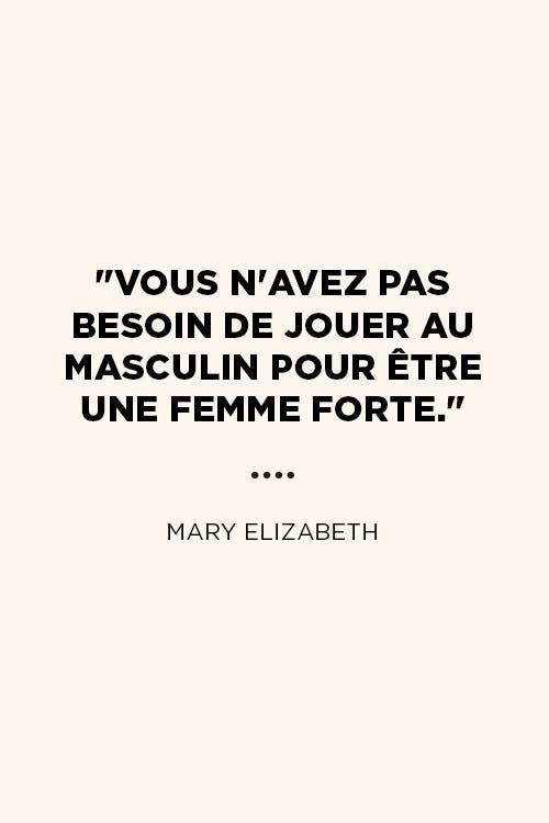 Citation de mary elizabeth 