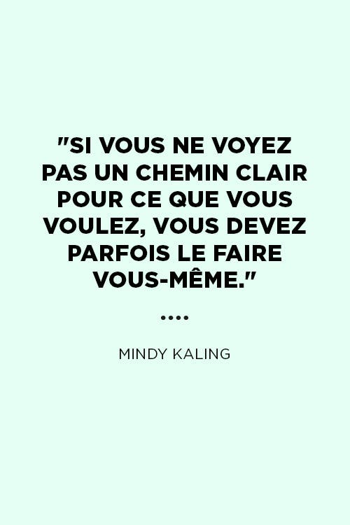 Citation de mindy kaling 