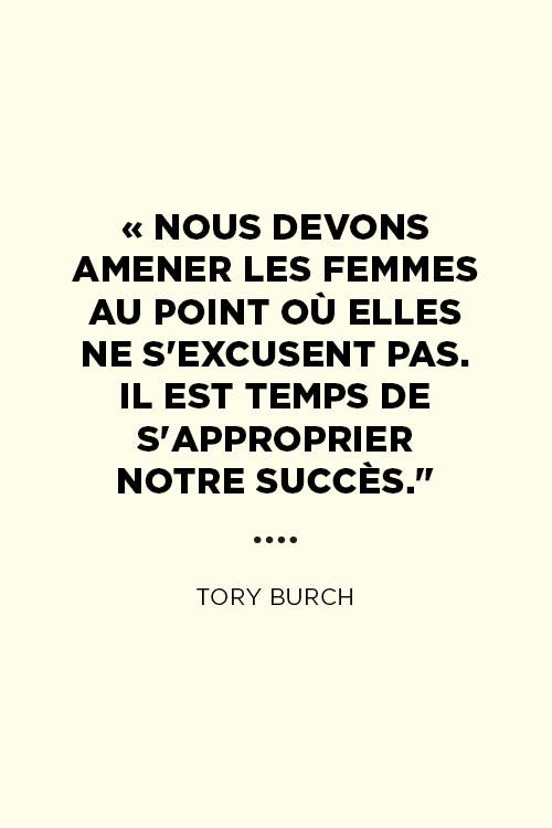 Citation de tory burch 