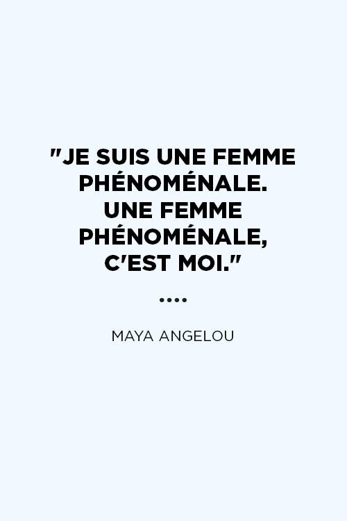 Citation de maya angelou