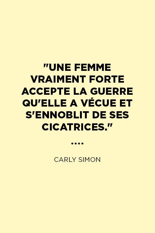 Citation de carly simon 