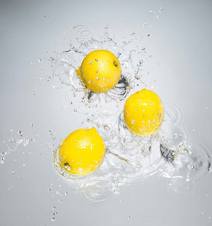 Citrons dans l’eau 