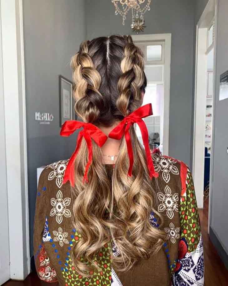 Coiffure noël 