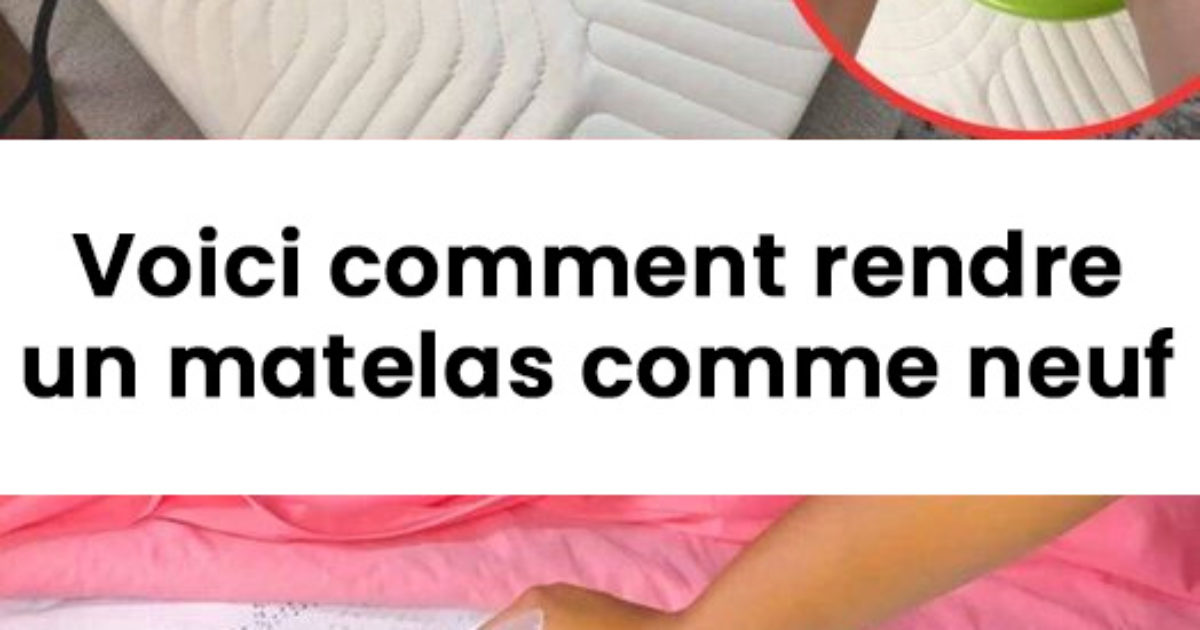 Comment nettoyer le matelas en profondeur avec deux ingrédients ?