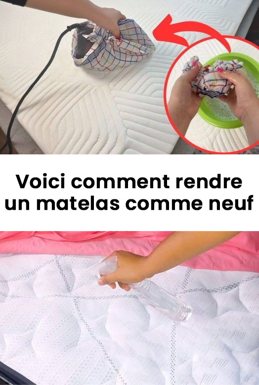 Comment nettoyer le matelas en profondeur avec deux ingrédients ?