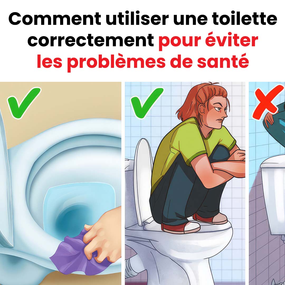 Comment utiliser correctement les toilettes pour éviter les problèmes de santé ?