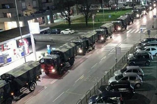 convoi militaire