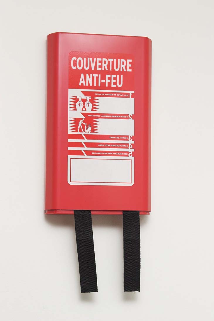 Une couverture anti-feu - source : spm