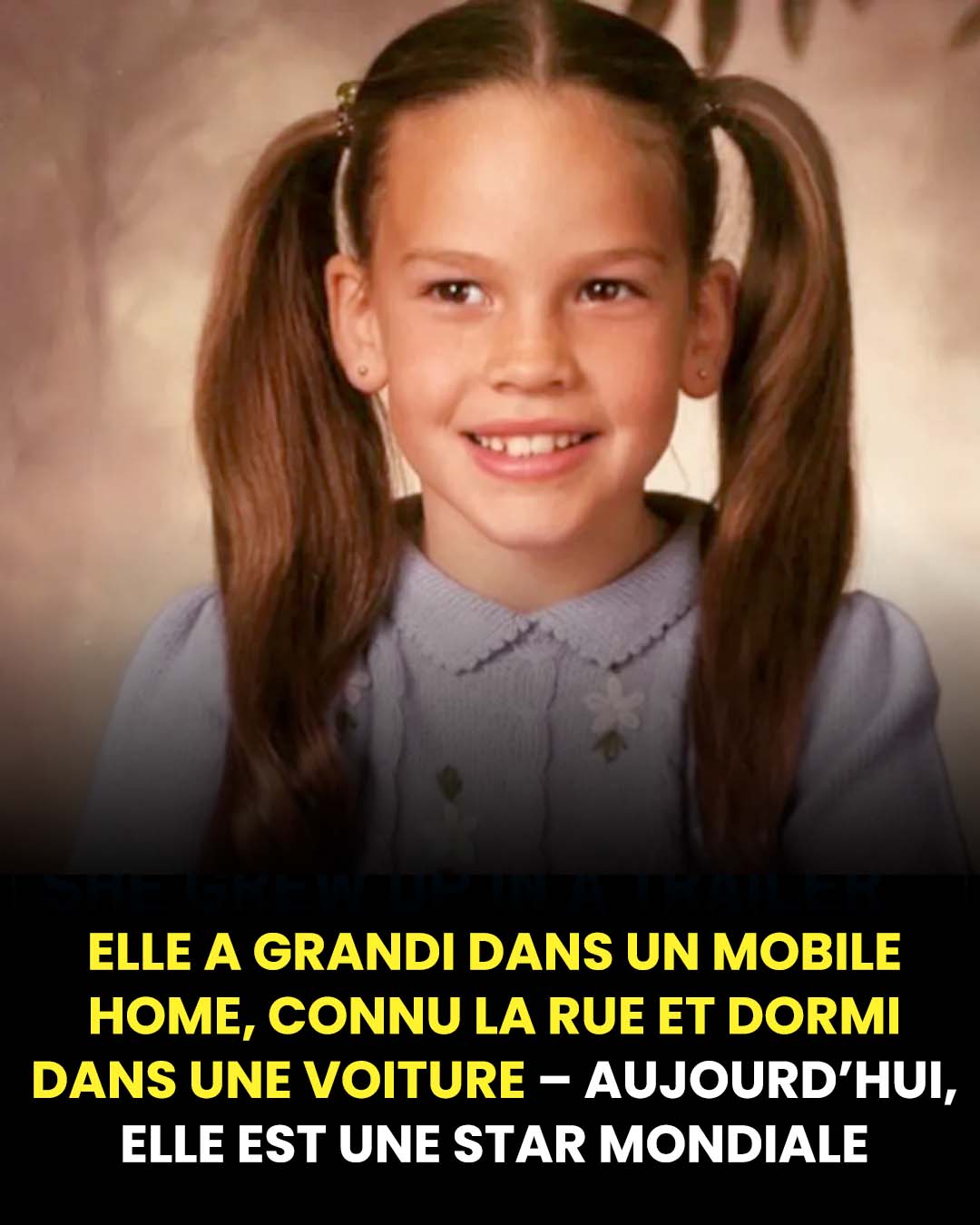 Elle a grandi dans un mobile home, connu la rue et vécu dans une voiture – aujourd’hui, elle est une star mondiale