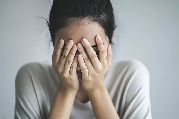 femme stressée