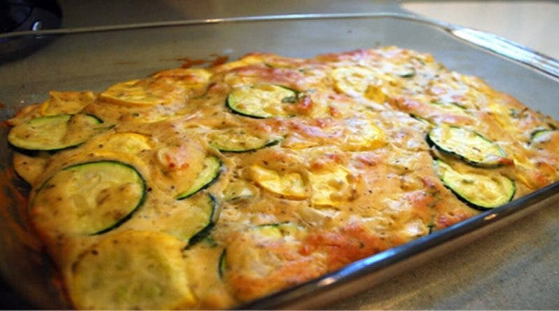 gratin aux courgettes