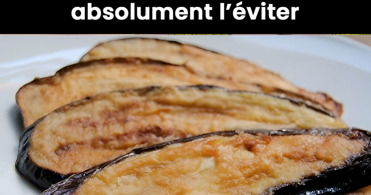 L'aubergine est le « reine des légumes » mais tout le monde ne peut pas en manger