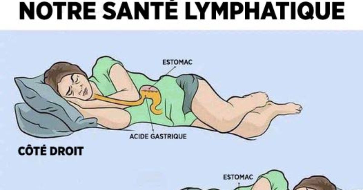 Les bienfaits de dormir sur le côté gauche pour le cerveau, l’estomac…